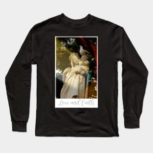 Amor y Fe. Virgen Maria en Cannes Long Sleeve T-Shirt